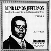 Blind Lemon Jefferson - Complete Recorded Works in Chronological order, Vol. 1 (1925-26)