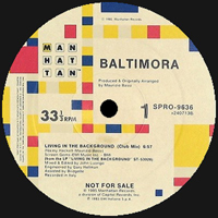 Baltimora - Living In The Background (Vinyl, 12'', Promo)