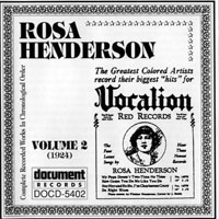 Rosa Henderson - Complete Recorded Works, Vol. 2 (1924)