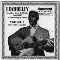 Lead Belly - Complete Recorded Works Vol. 1 1939-1940