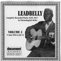 Lead Belly - Complete Recorded Works Vol. 2 1940-1943