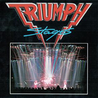 Triumph (CAN) - Diamond Collection (10 CD Vinyl Replica Box-Set) [CD 08: Stages, 1985]