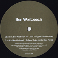 Westbeech, Ben - So Good Today (Single)