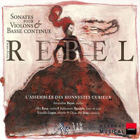 Beyer, Amandine - Jean-Ferry Rebell - Sonates pour Violons & Basse continue