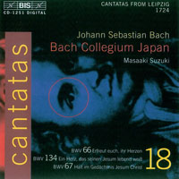 Bach Collegium Japan, Masaaki Suzuki conducter - J.S. Bach - Complete Cantatas, Vol. 18