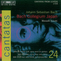 Bach Collegium Japan, Masaaki Suzuki conducter - J.S. Bach - Complete Cantatas, Vol. 24
