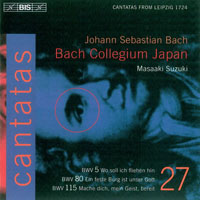 Bach Collegium Japan, Masaaki Suzuki conducter - J.S. Bach - Complete Cantatas, Vol. 27