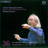 Bach Collegium Japan, Masaaki Suzuki conducter - J.S. Bach - Complete Cantatas, Vol. 36