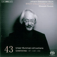 Bach Collegium Japan, Masaaki Suzuki conducter - J.S. Bach - Complete Cantatas, Vol. 43