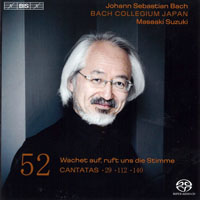 Bach Collegium Japan, Masaaki Suzuki conducter - J.S. Bach - Complete Cantatas, Vol. 52