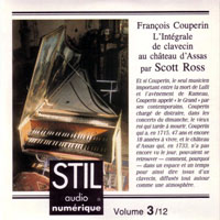 Scott Ross - Francois Couperin - L'Integrale de Clavecin par Scott Ross (CD 03: 1er Livre, 4-5, 2nd Livre, 6)