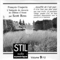 Scott Ross - Francois Couperin - L'Integrale de Clavecin par Scott Ross (CD 09: Pieces de Clavecin, 3eme Livre, 18-19, 4eme Livre, 20)