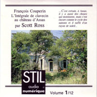 Scott Ross - Francois Couperin - L'Integrale de Clavecin par Scott Ross (CD 01: Pieces de Clavecin, 1er Livre, 1-2)