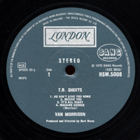 Van Morrison - T B Sheets (LP)