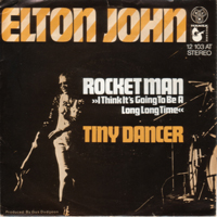 Elton John - Rocket Man (I Think It's Going To Be A Long Long Time) (Single)