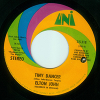 Elton John - Tiny Dancer / Razor Face (Single)