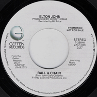 Elton John - Ball & Chain (Single)