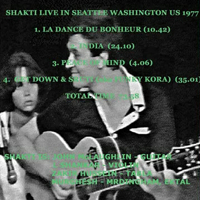 Shakti - 1977-11-12 - Live at The Cellar Door, Washington