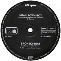 Bronski Beat - Smalltown Boy (12'' Single)