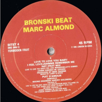 Bronski Beat - I Feel Love (feat. Marc Almond) (Limited Edition Megamix) [10'' Single]