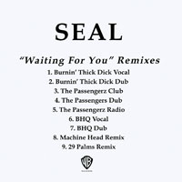 Seal - Waiting For You [Remixes] (CD Maxi Promo)