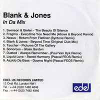 Blank & Jones - In Da Mix (Edel Promo)