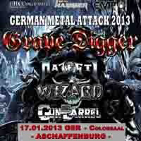 Grave Digger - 2013.01.17 - Colos Saal, Aschaffenburg, Germany