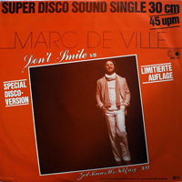 Marc De Ville - Don't Smile (12'' Single)