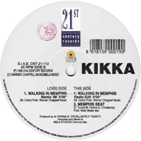 Kikka - Walking In Memphis (12'' Single)
