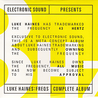 Haines, Luke - Electronic Sound Presents Luke Haines- Freqs
