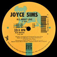Sims, Joyce - All About Love (Single)