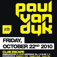 Paul van Dyk - 10 Years of Vandit Records - Live at Escape, Amsterdam (22-10-2010: CD 1)