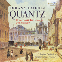 Collegium Pro Musica - Quantz: Concertos & Trio Sonatas with Recorder