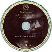 King Crimson - Lark's Tongues In Aspic - The Complete Recordings (CD 05: Hull Technical College, November 10, 1972)