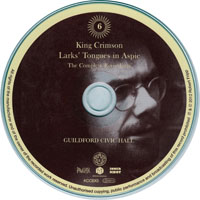 King Crimson - Lark's Tongues In Aspic - The Complete Recordings (CD 06: Guildford Civic Hall, November 13, 1972)