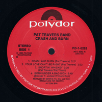 Pat Travers - Crash And Burn (LP)
