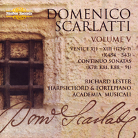 Lester, Richard (ENG) - Domenico Scarlatti: The Complete Sonatas, Vol. V (CD 3: Venice XIII, 1757)