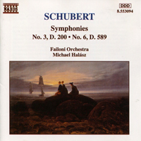 Halasz, Michael - Franz Schubert - Symphonies Nos. 3 and 6