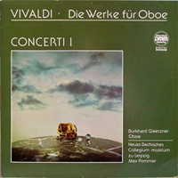 Glaetzner, Burkhard - A. Vivaldi - Concerti per Oboe
