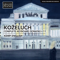 English, Kemp - Kozeluch - Complete Keyboard Sonatas, Vol. 11