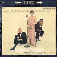 Lambert, Hendricks & Ross - Lambert, Hendricks & Ross with the Ike Isaacs Trio - Sing Ellington (LP)