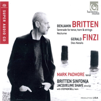 Padmore, Mark - Britten - Serenade for Tenor, Horn & Strings; Nocturne. Finzi - Dies Natalis