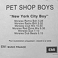 Pet Shop Boys - New York City Boy (Morales Remixes) (French Promo Single)