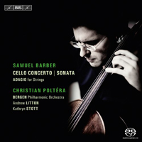 Poltera, Christian - Barber: Cello Concerto, Cello Sonata, Adagio for Strings