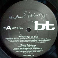 BT - Emotional Technology, Limited Edition (LP 1)