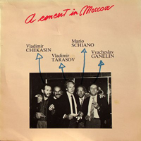 Tarasov, Vladimir - Viacheslav Ganelin Trio & Mario Schiano - A Concert in Moscow