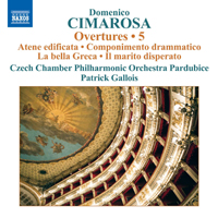 Gallois, Patrick - Domrnico Cimarosa: Overtures, Vol. 5