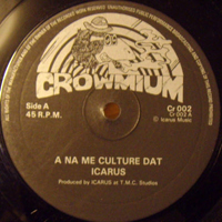 Icarus (GBR) - A Na Me Culture Dat / Feel No Way (12'' Single)
