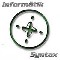 Informatik - Syntax