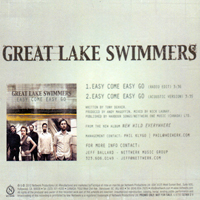 Great Lake Swimmers - Easy Come Easy Go Promo (Single)